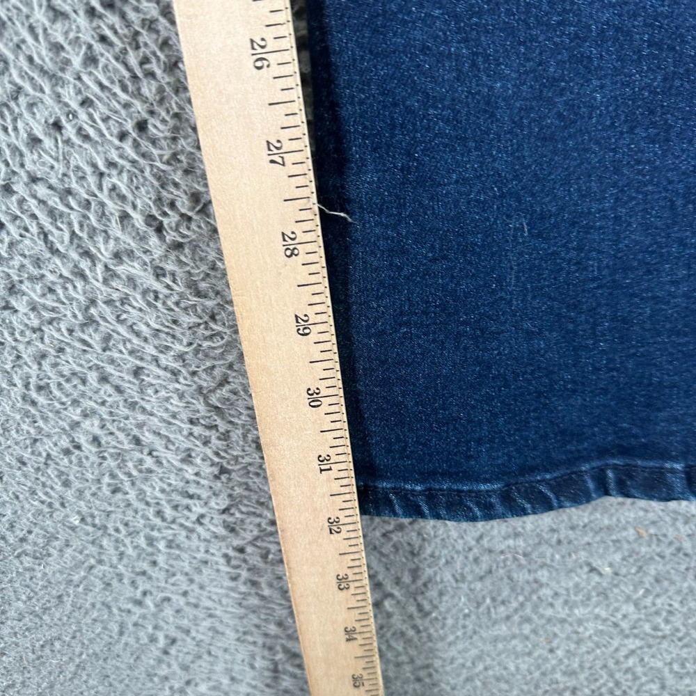 Vintage Sofia Vergara Margot Jeans Women's 16 Blue Cotton Denim Wide Leg Stretch - Picture 9 of 11